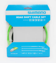 Cablu de Schimbator SHIMANO Road Optislik Set Verde