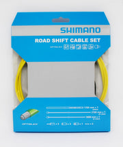 Cablu de Schimbator SHIMANO Road Optislik Set Galbena
