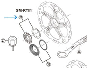 Piulita de Strangere SHIMANO SM-RT81