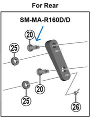 Surub Fixare Etrier SHIMANO Tip B BR-R9170