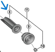 Garnitura Diafragma Maneta de Frana SHIMANO BL-M9100
