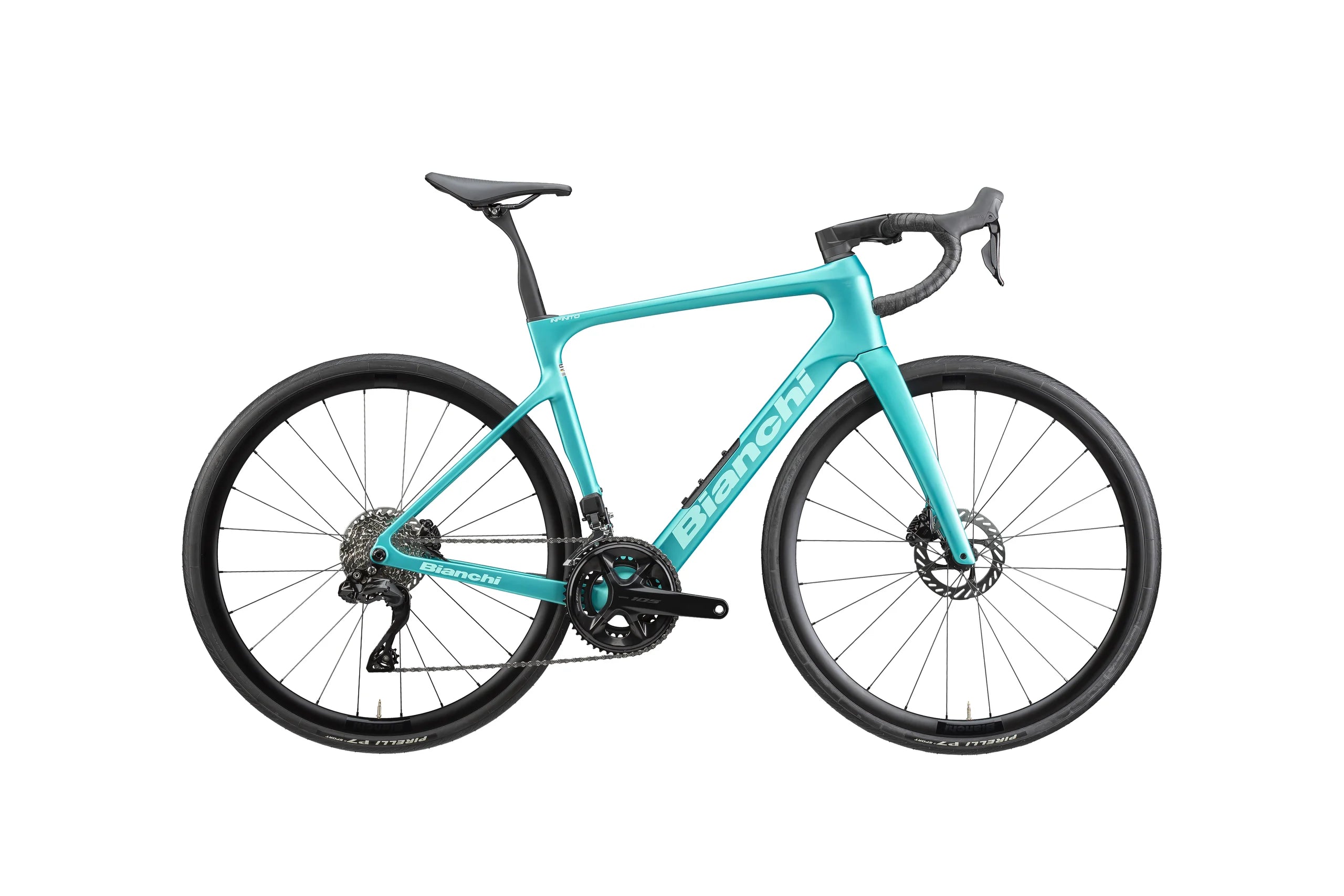 Bicicletă șosea BIANCHI INFINITO - 105 Di2 - Carbon 2026