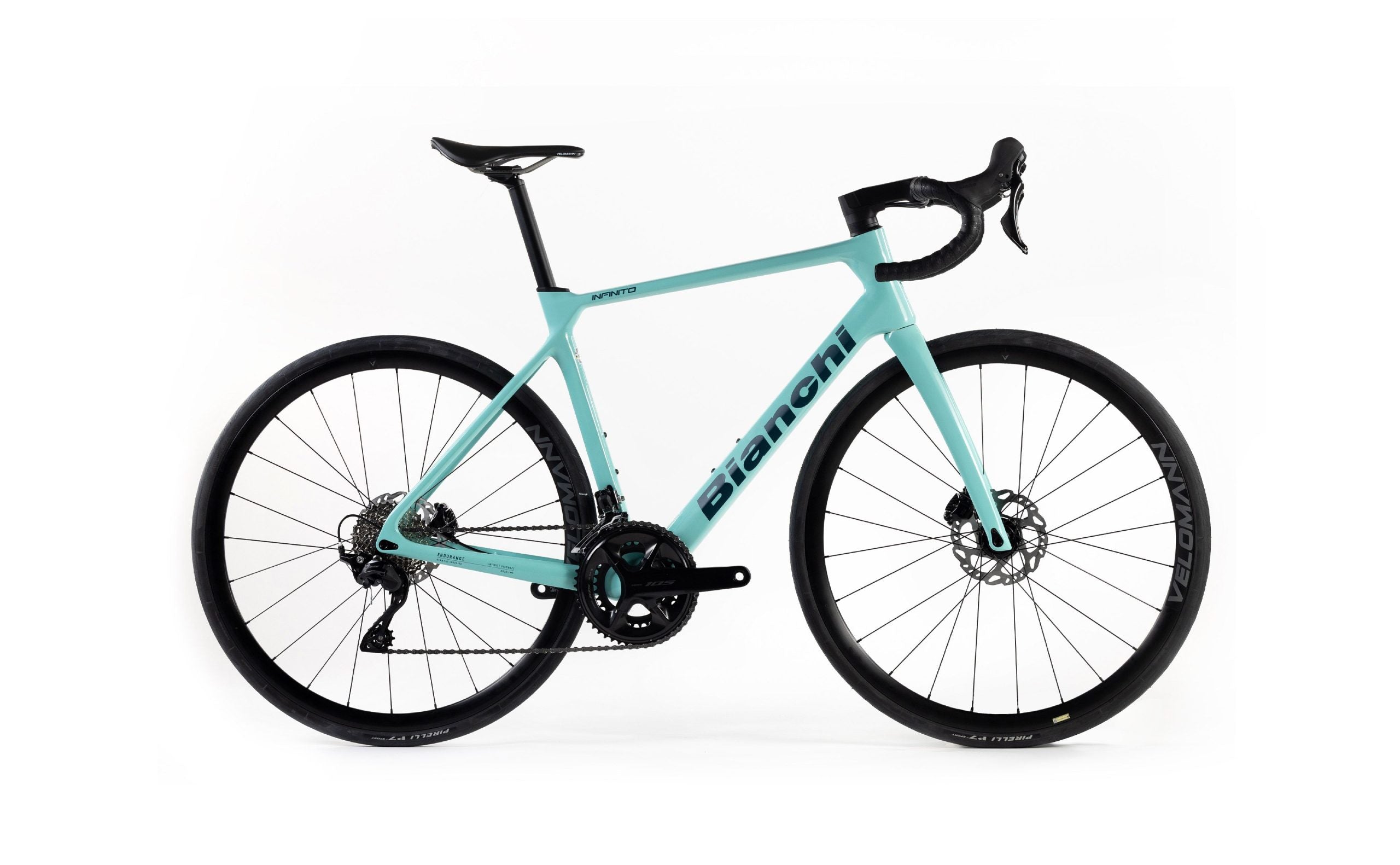 Bicicletă șosea BIANCHI INFINITO - 105 - Carbon