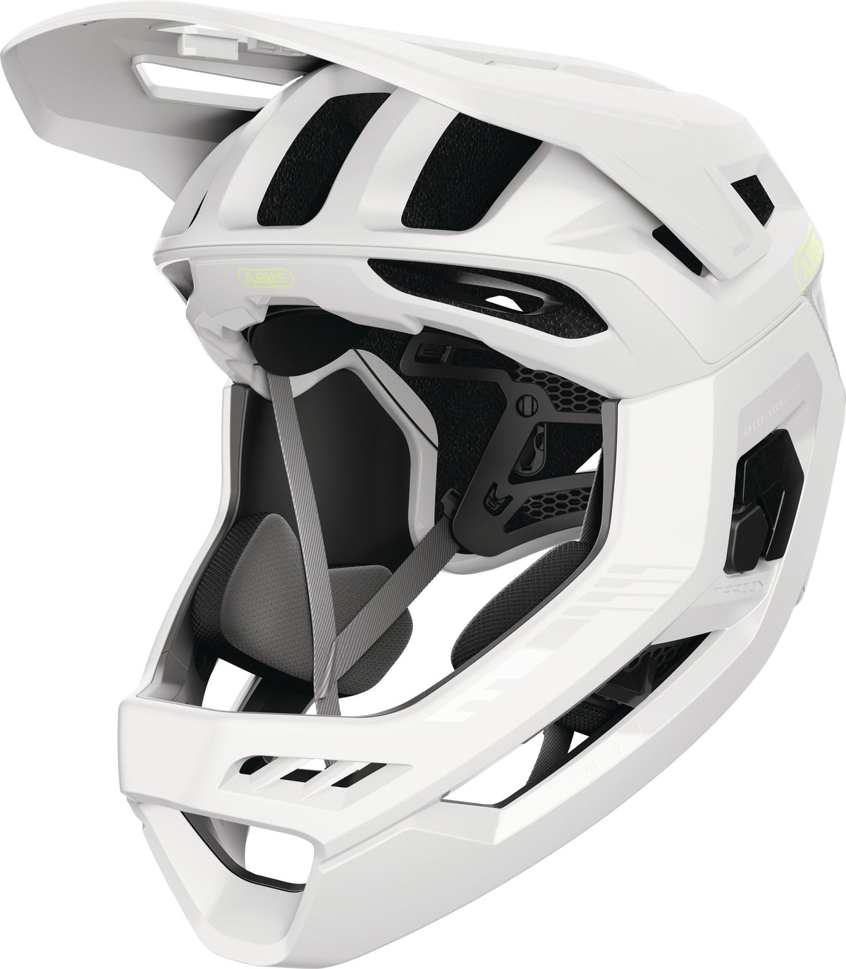 ABUS Targon MIPS Lemon White - trei sferturi fata [lemon-white]