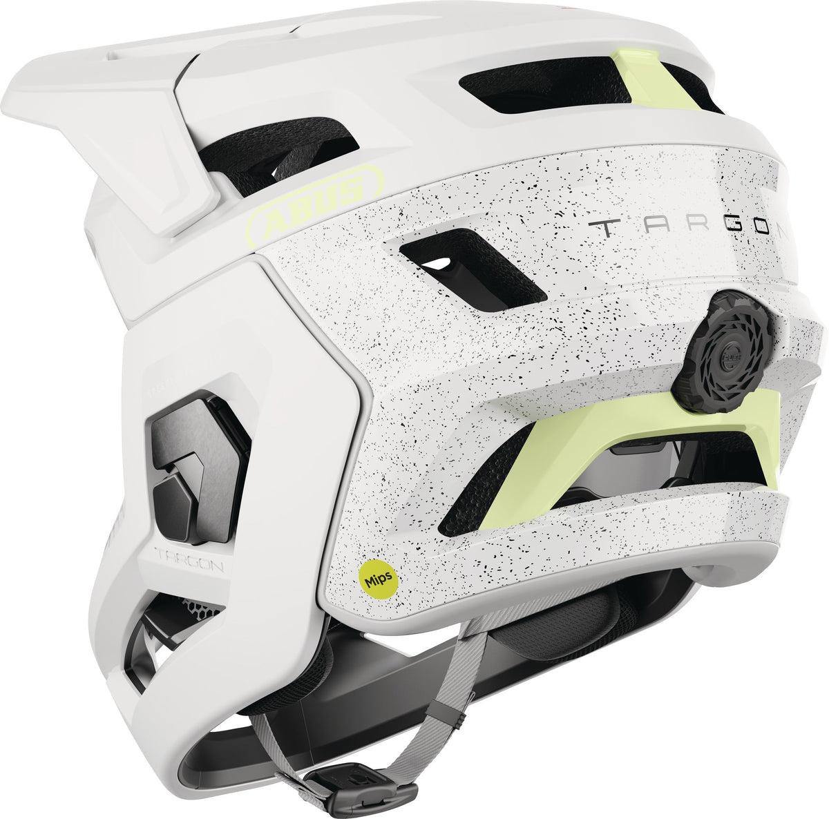 ABUS Targon MIPS Lemon White - trei sferturi spate [lemon-white]