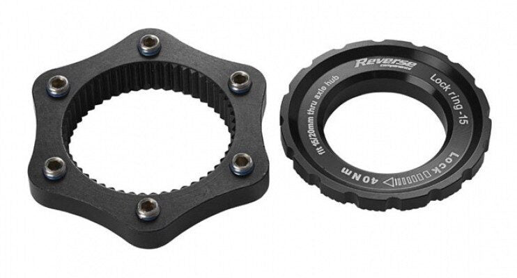 adaptor centerlock reverse negru