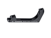 adaptor etrier fata shimano post flat 140 mm negru ismmaf140pda