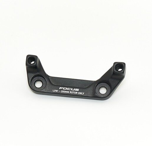 adaptor etrier postmount focus jam2 low 200mm spate