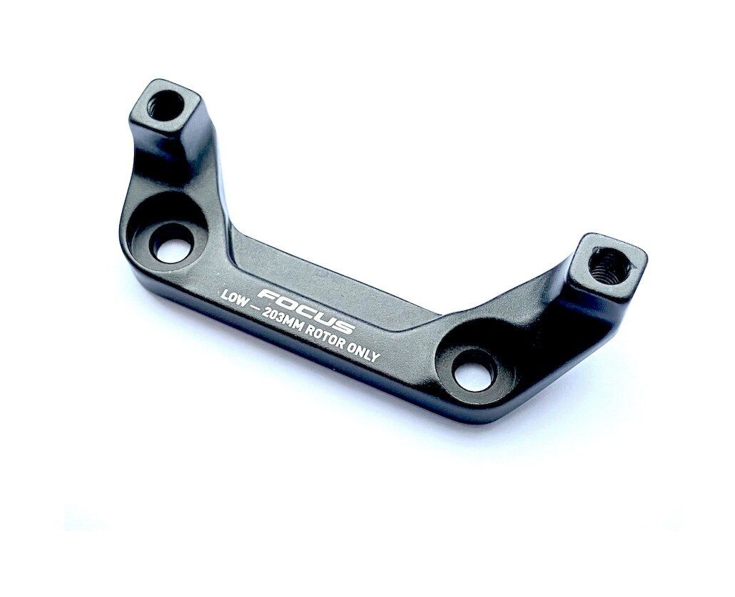 adaptor etrier postmount focus jam2 low 203mm spate