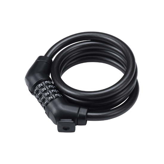 Antifurt BBB CodeGuard Cable 15mm x 1200mm negru
