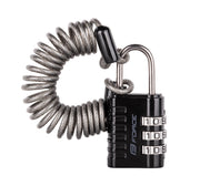 Antifurt Force SMALL 2 spiral code 120cm/3mm, negru