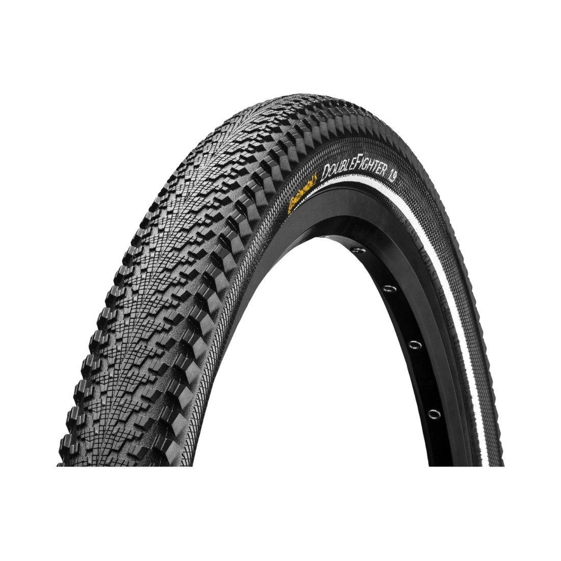 Anvelopa Continental Double Fighter III 50-584 (27.5x2.0) SL negru