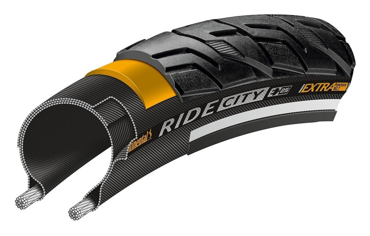 anvelopa continental ride city reflex extra puncturebelt 42 622 28x16 1