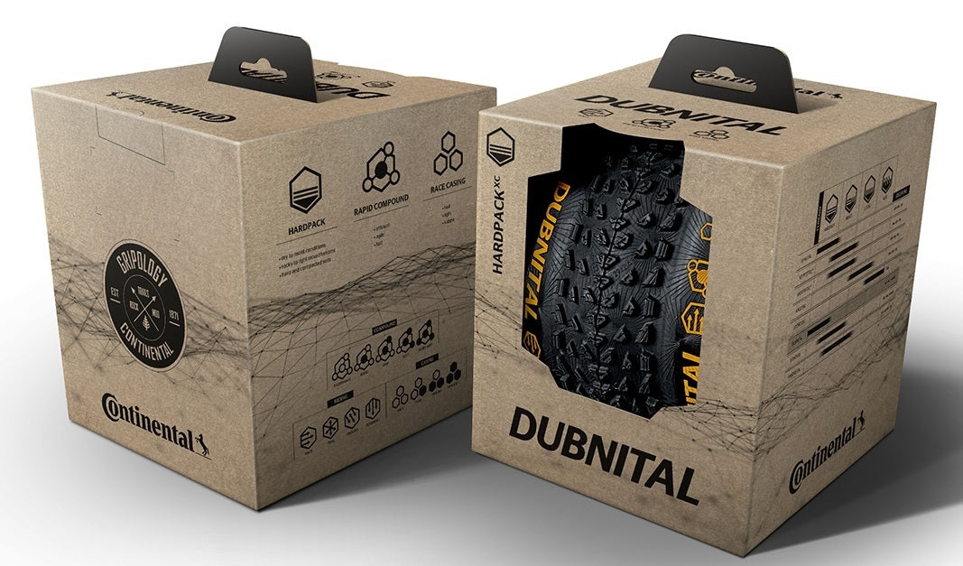 Anvelopa pliabila Continental Dubnital Race Rapid 50-622 (29 X 2.0) Rapid comp, Tubeless Ready, black/black