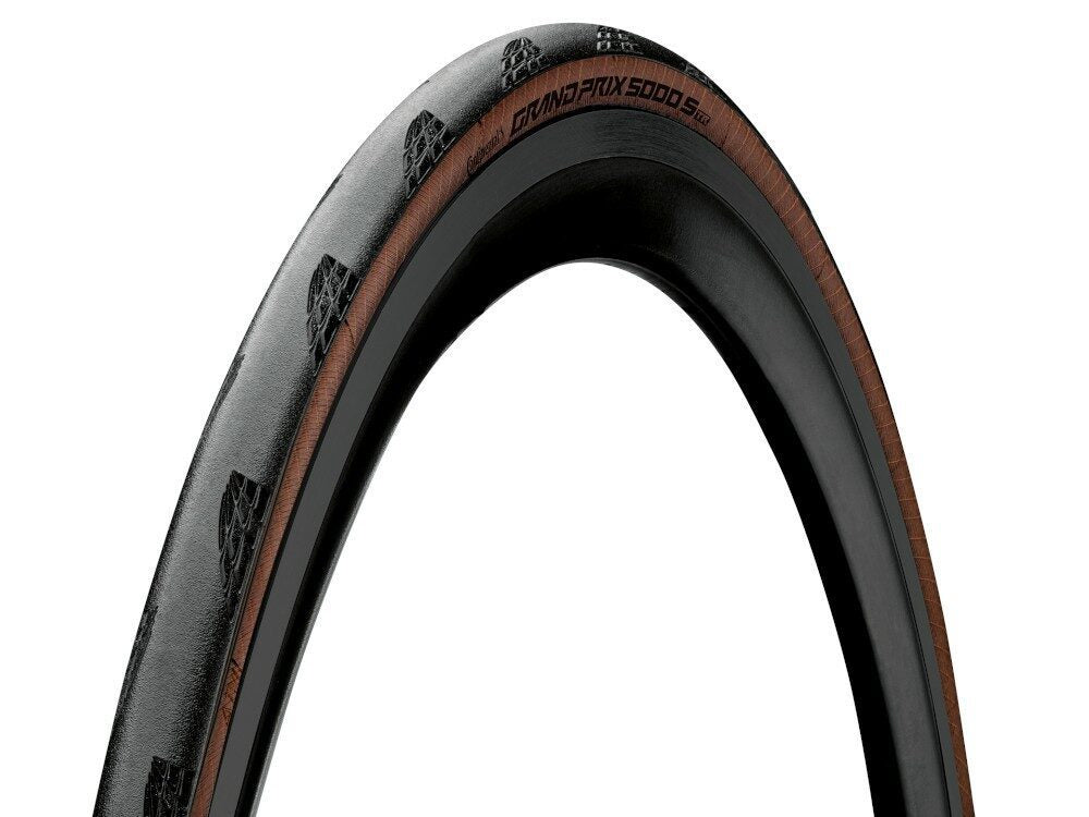 anvelopa pliabila continental grand prix 5000s tr 25 622 700 x 25c negru maro