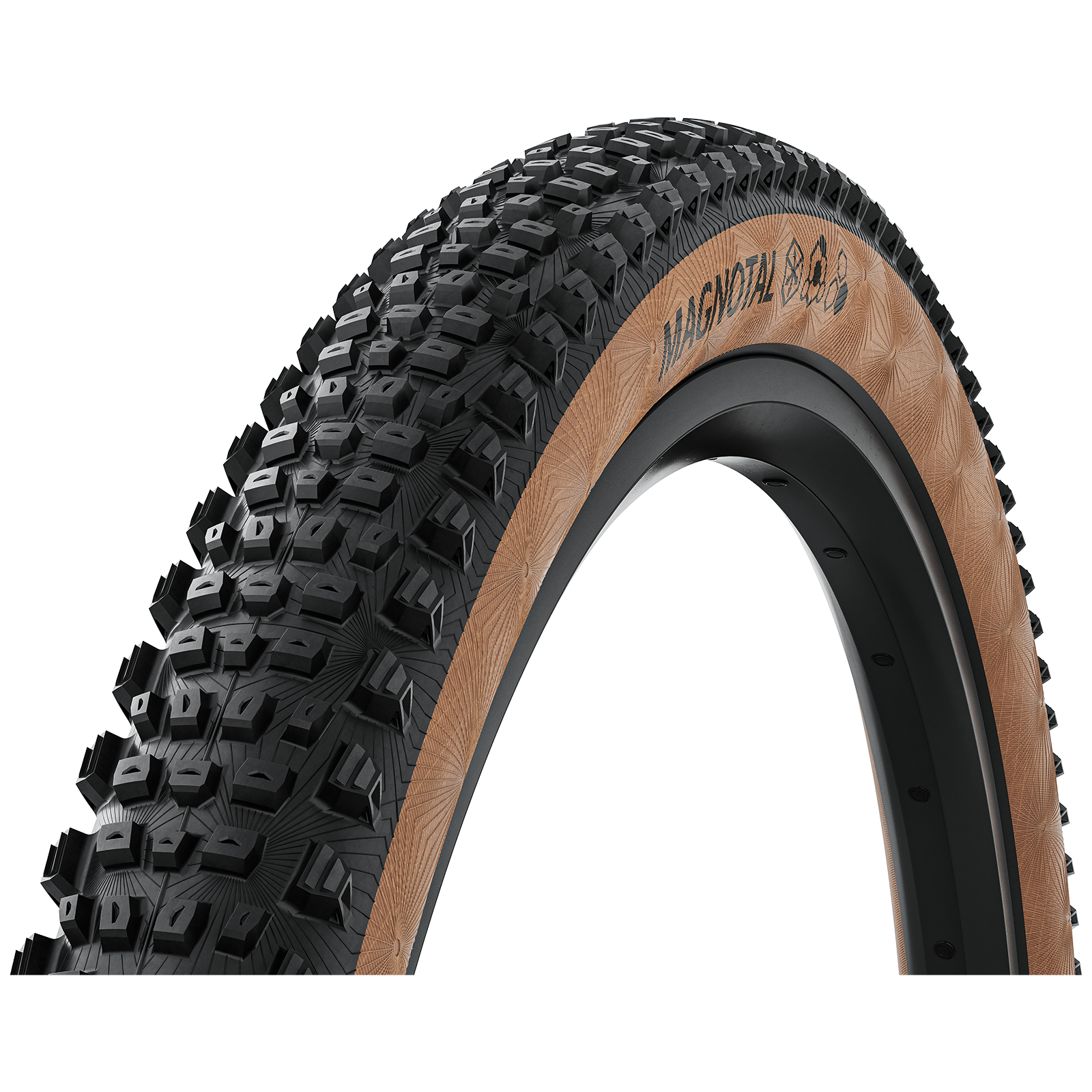 Anvelopa pliabila Continental Magnotal Trail Grip 60-622 (29 X 2.40) Grip comp, Tubeless Ready, black/transparent