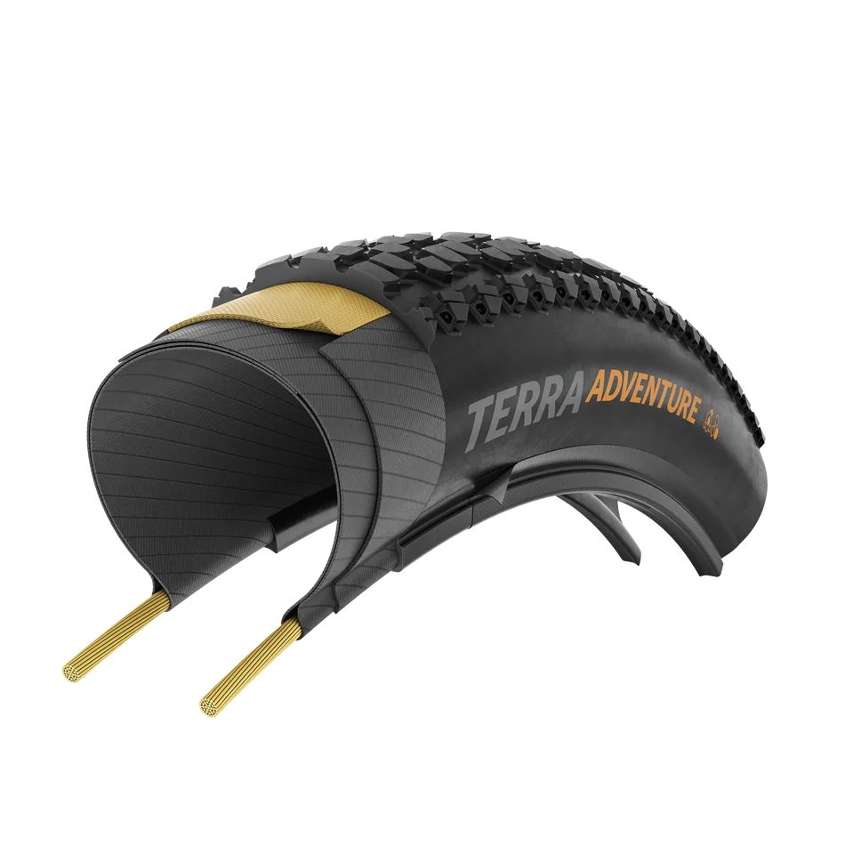Anvelopa pliabila Continental Terra Adventure Trail Grip 50-622 (700x50c) neagra