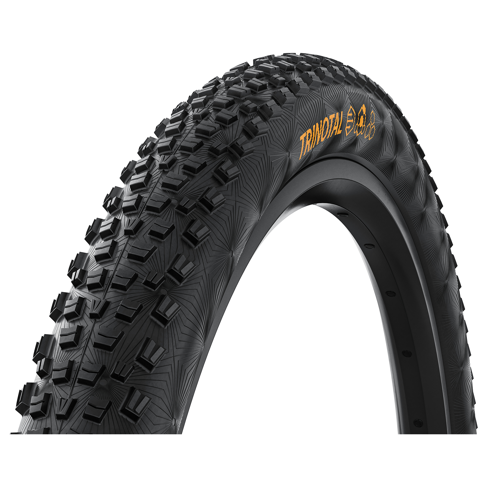 Anvelopa pliabila Continental Trinotal Trail Grip 55-559 (26 X 2.20) Grip comp, Tubeless Ready, black/black