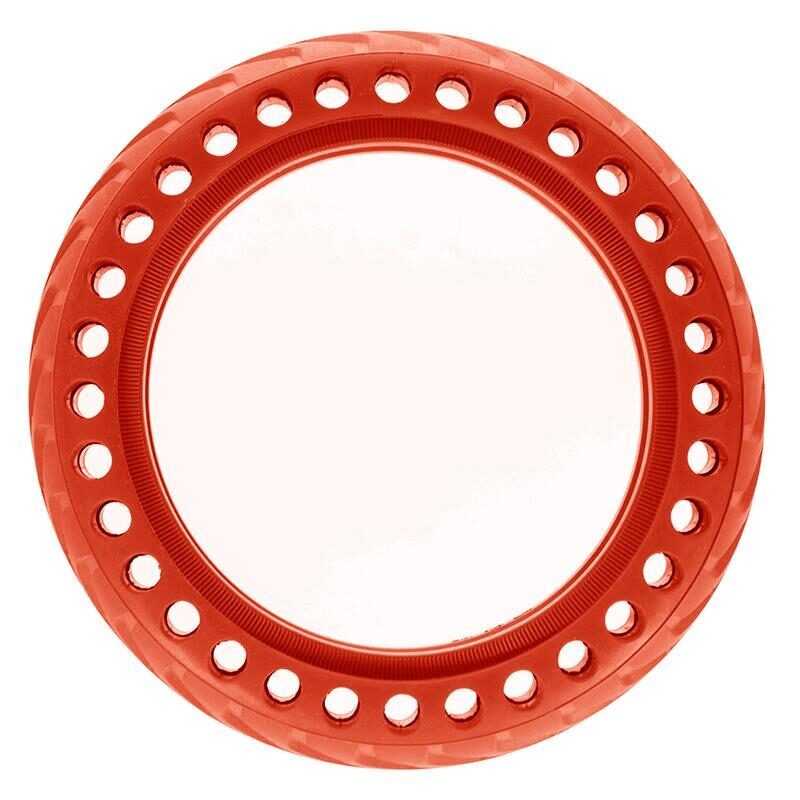 anvelopa plina perforata trotineta 852 pentru xiaomi rosie 1
