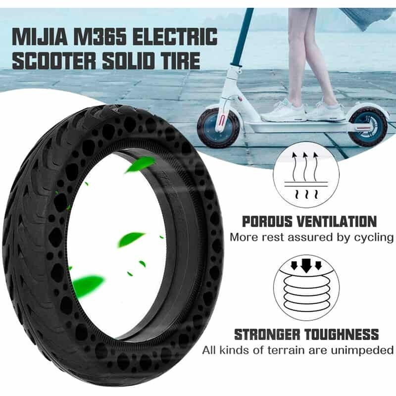 anvelopa plina trotineta model v3 852 pentru xiaomi galben 2