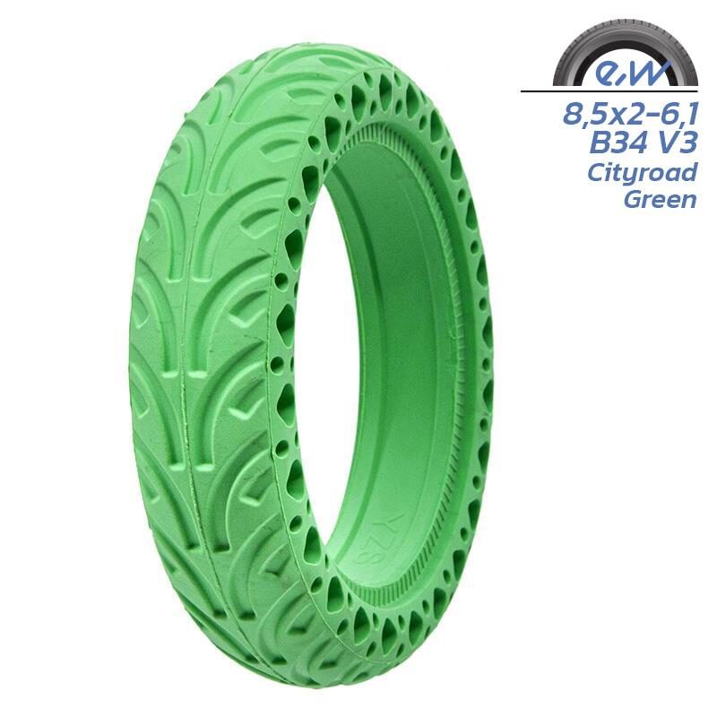 anvelopa plina trotineta model v3 852 pentru xiaomi verde 1