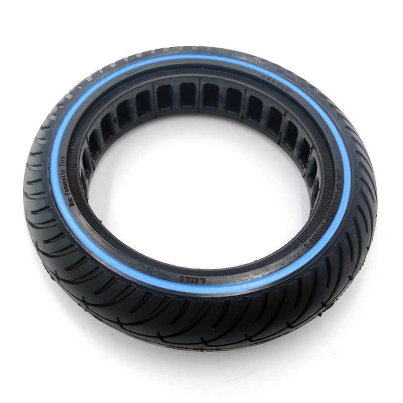 anvelopa plina trotineta ultralight pentru xiaomi 852 buline albastre 1
