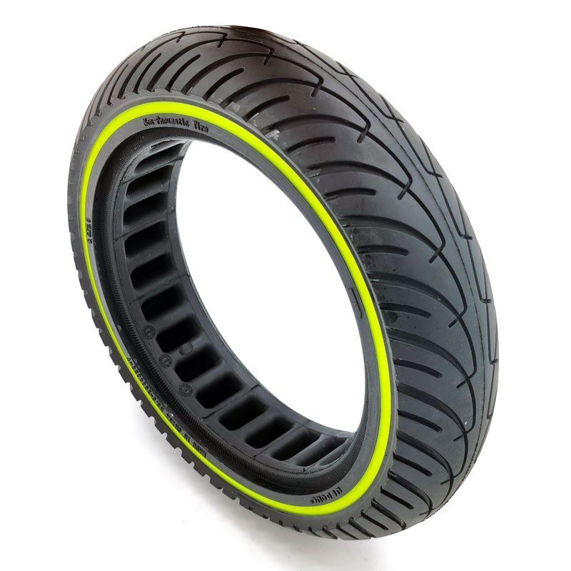 anvelopa plina trotineta ultralight pentru xiaomi 852 verde fluo