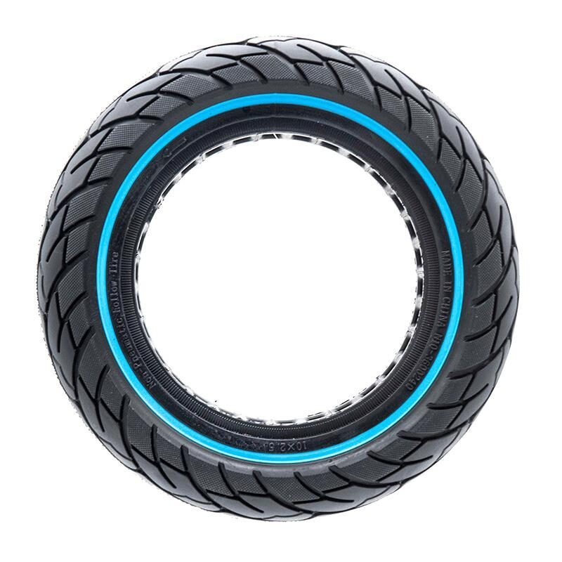 anvelopa plina ultra usoara 10x25 pentru jante 34mm negru albastru 2