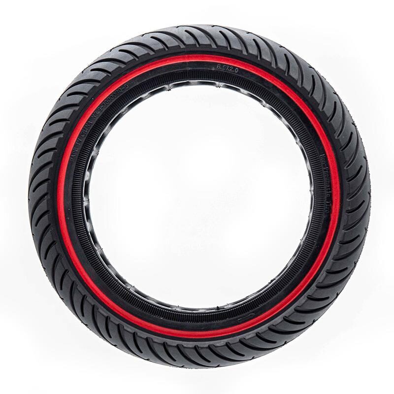 anvelopa plina ultra usoara 85x2 negru rosu 3