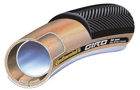 anvelopa tubulara continental giro 28x22mm 27x1 1