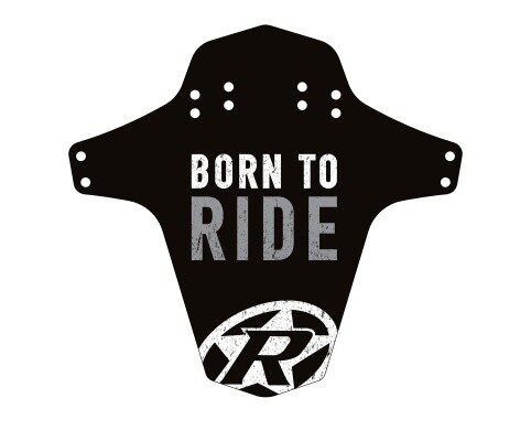 aparatoare reverse born to ride negru alb gri