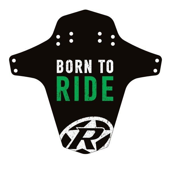 aparatoare reverse born to ride negru alb verde