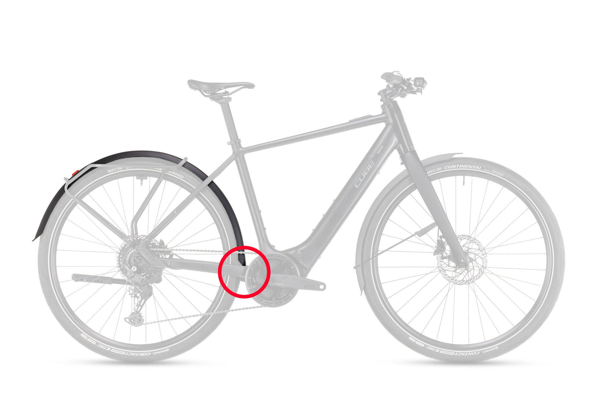 Apărători ACID Mudguard Editor Hybrid 60 28INCH' BB Mount 2.0
