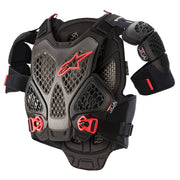 Armura Alpinestars A-6 Chest Protector Negru/Rosu M/L
