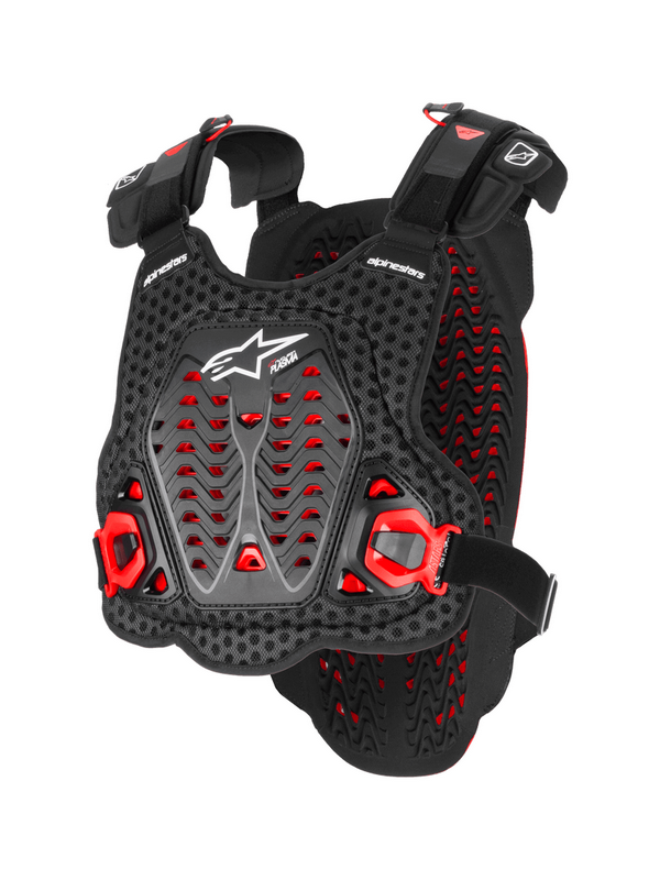 Armura Alpinestars A5 Plasma Chest Protector Black/Red/White M/L