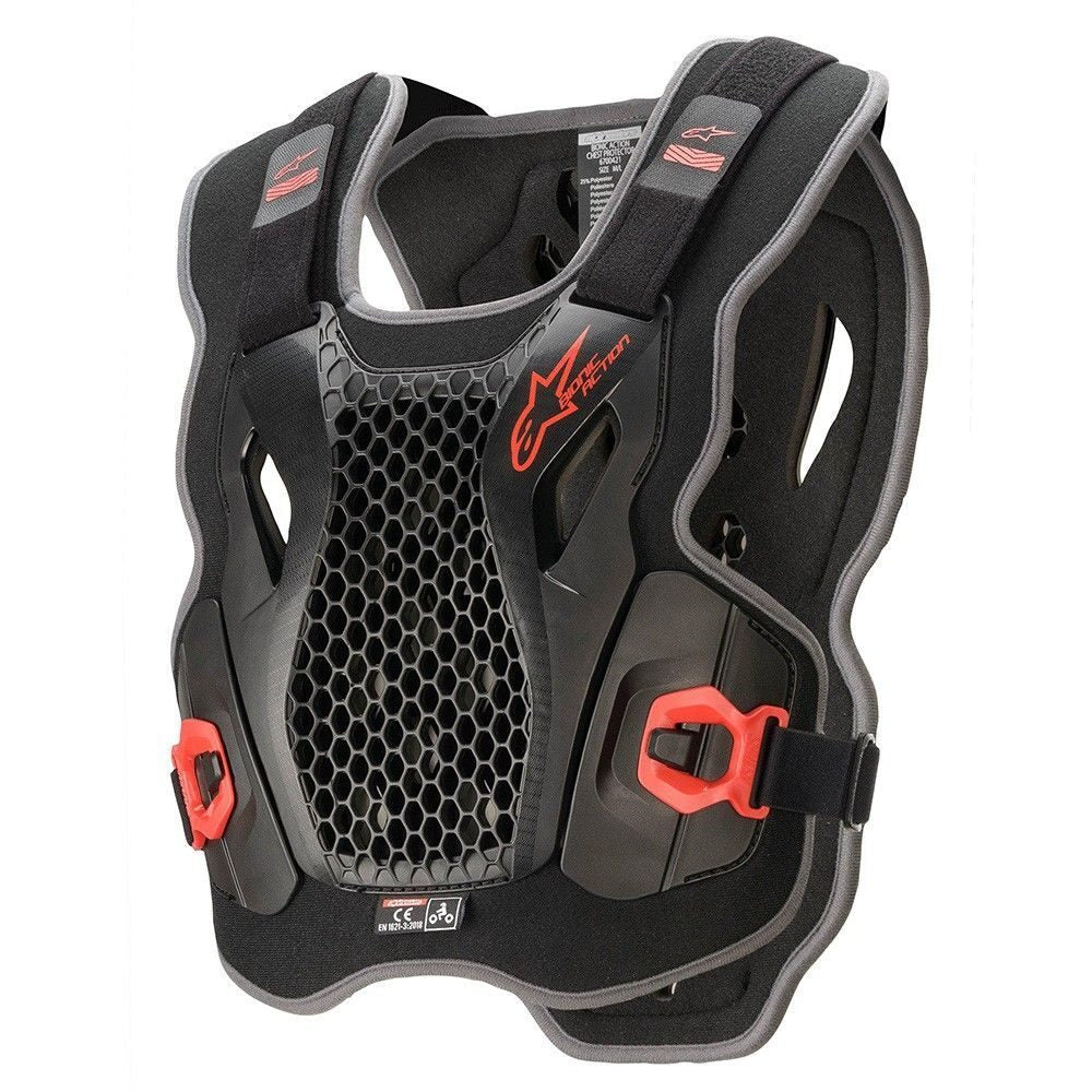 armura alpinestars bionic action chest protector negru rosu m l