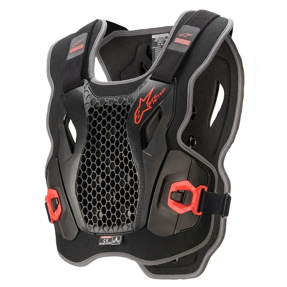 armura alpinestars bionic action chest protector negru rosu xl 2xl