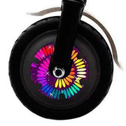 Autocolant vinil roata fata (motor) pentru trotineta Xiaomi -Indian Color