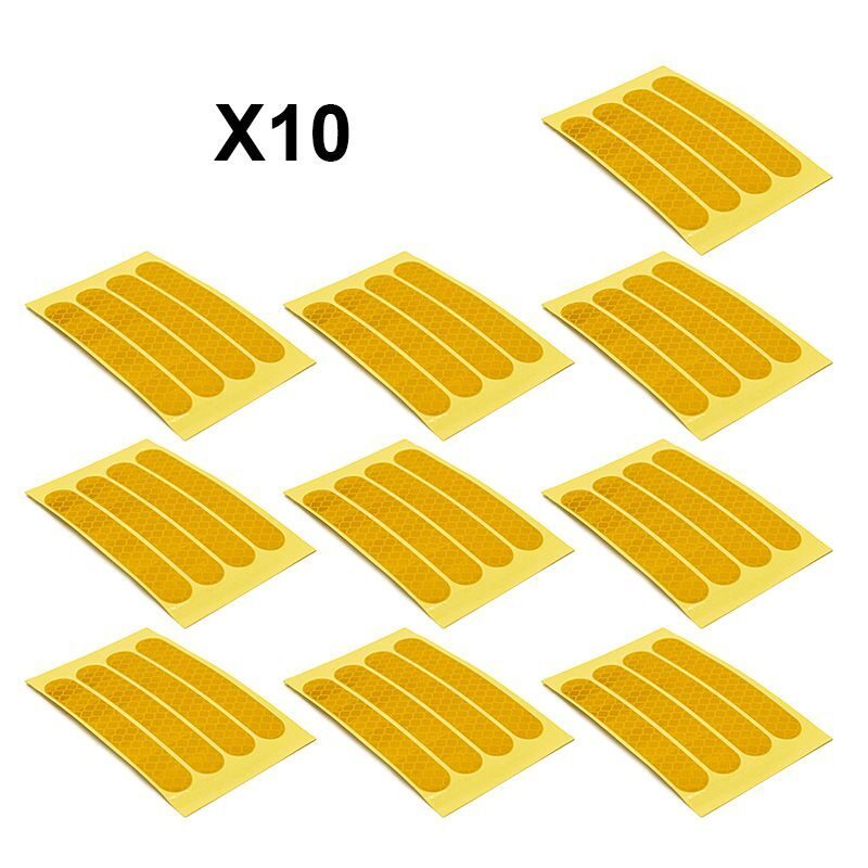 autocolante reflectorizante max 30 set 10 bucati