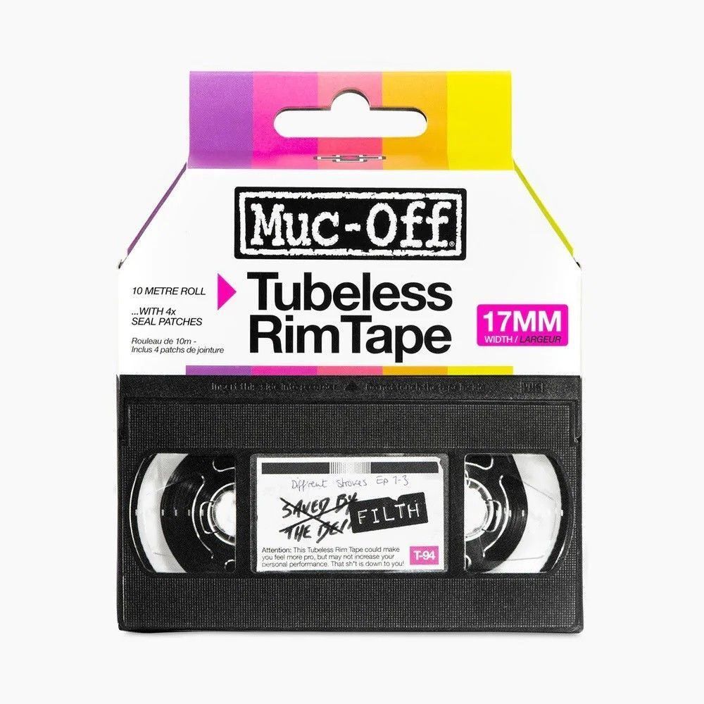 banda tubeless muc off tubeless rim tape 17mm