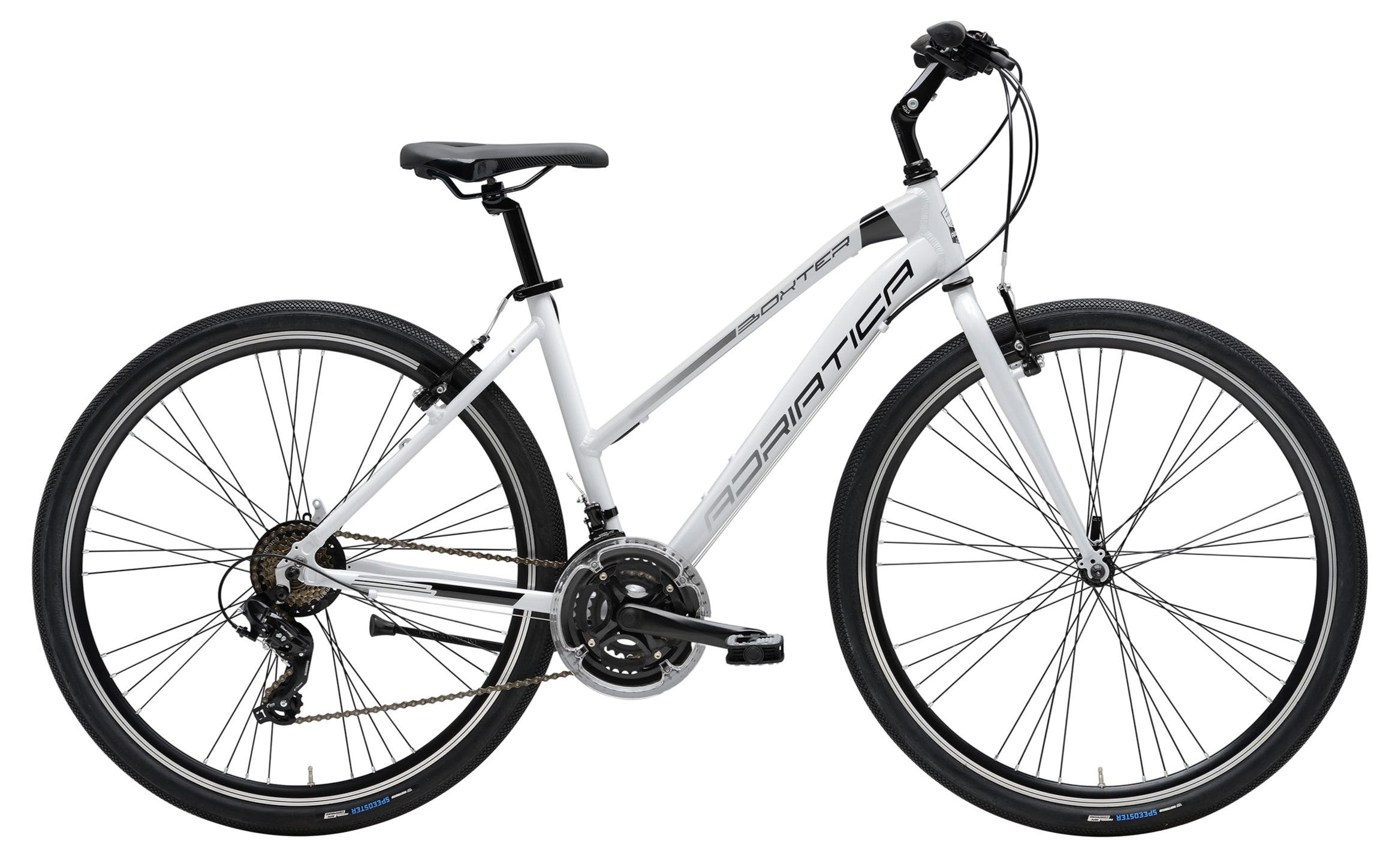 Bicicleta Adriatica Boxter FY Lady 21V 28 Alba 45cm