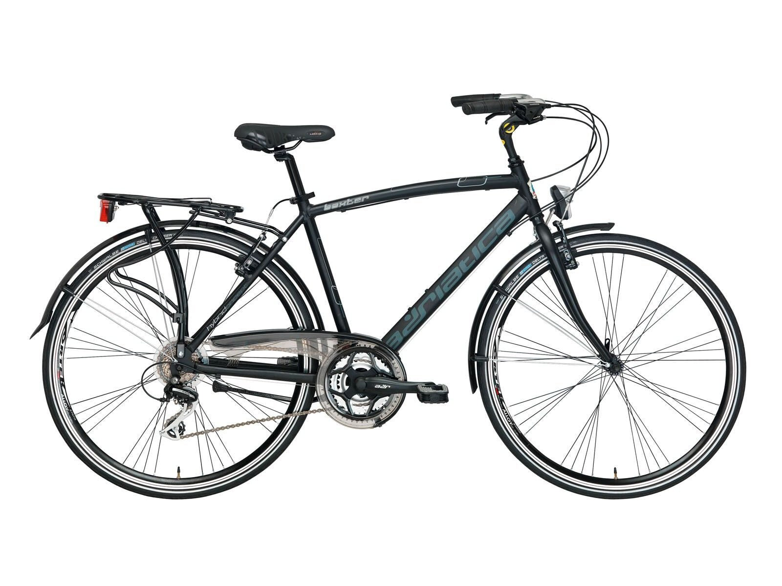 bicicleta adriatica boxter hp 21v neagra 50 cm
