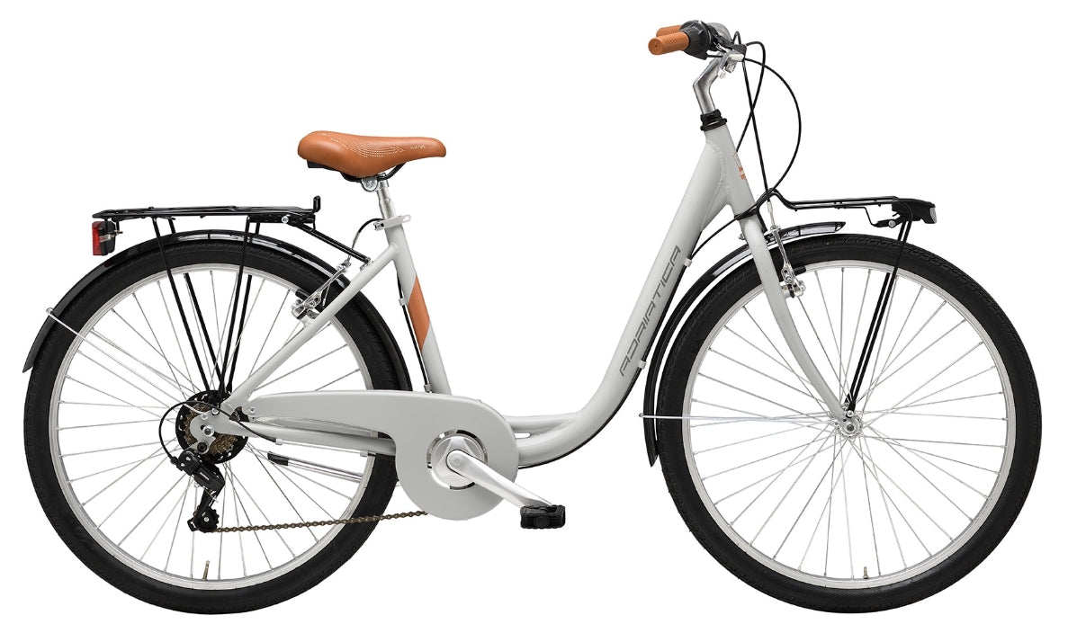 Bicicleta Adriatica Cigno 26 Alu 6V Gri