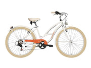 bicicleta adriatica cruiser lady 26 6v alba 45 cm