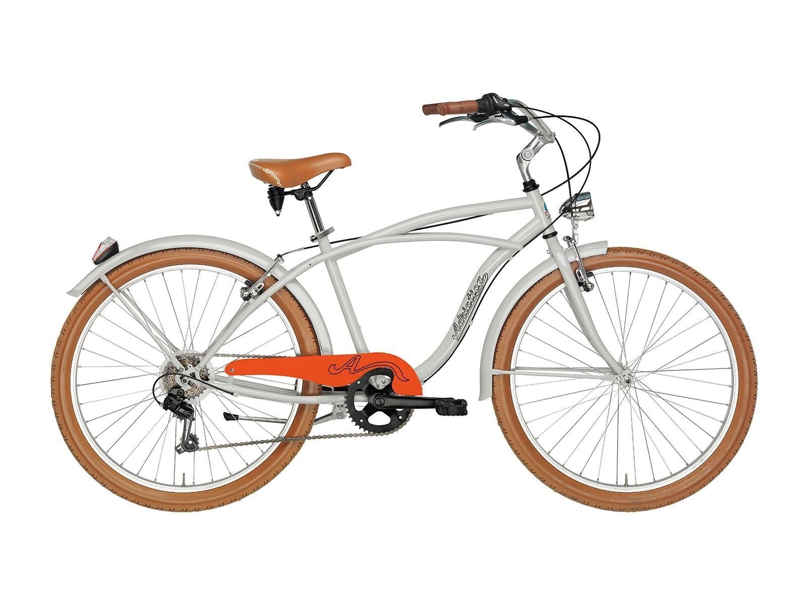 bicicleta adriatica cruiser man 26 gri