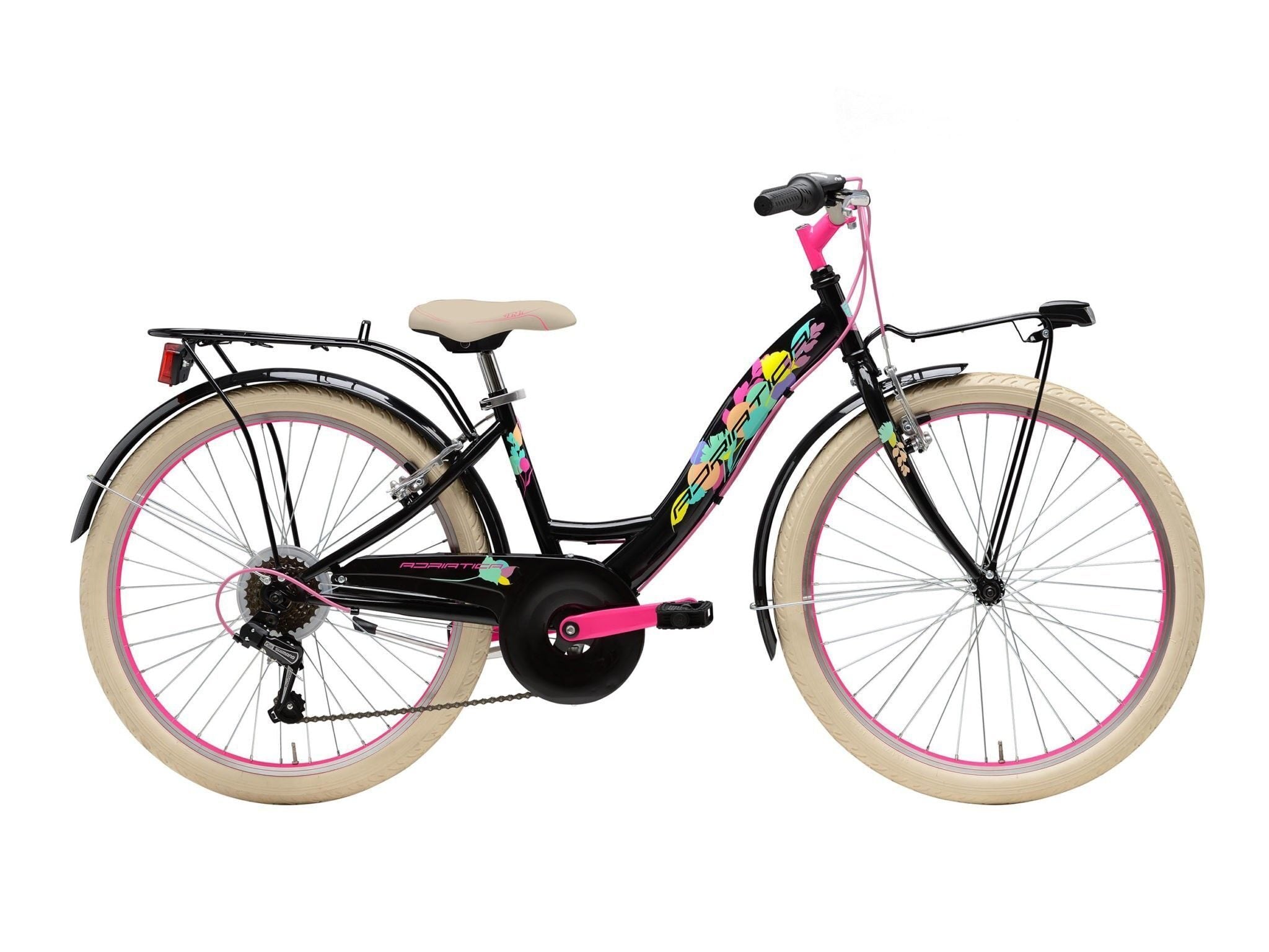 bicicleta adriatica ctb 24 donna 6v neagra