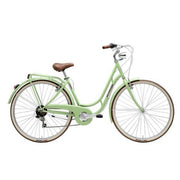 bicicleta adriatica danish lady 6v 28 verde 48 cm