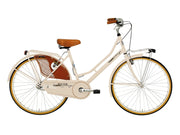bicicleta adriatica lady week end 26 1v crem 45 cm