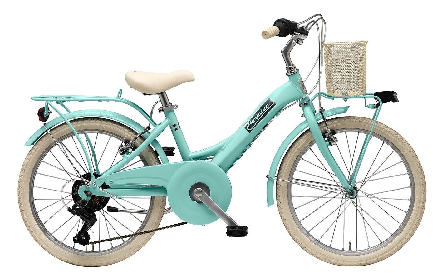 Bicicleta Adriatica Panda 20 Lady 7V Albastru Deschis