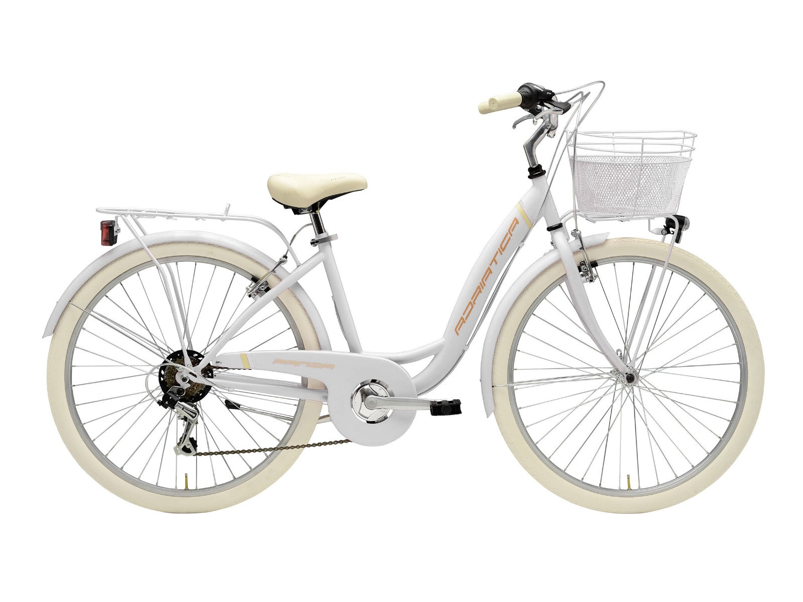 Bicicleta Adriatica Panda 26 Lady 6V Alba 42 cm